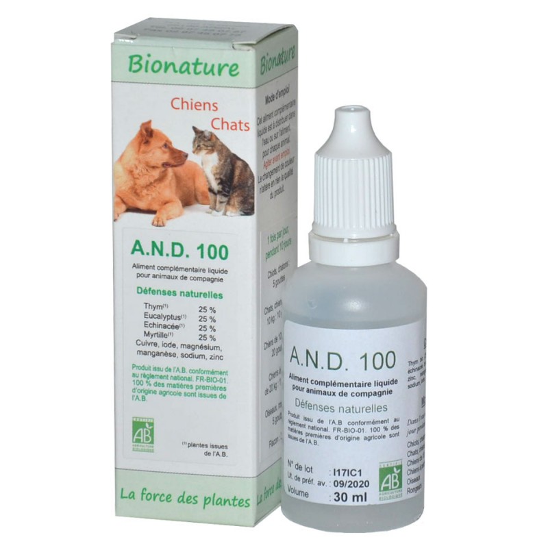 Bionature A.N.D 100 Résistances naturelles BIONATURE 3760112260095 Compléments alimentaires