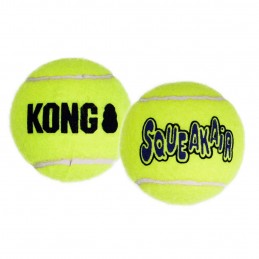 Kong Squeakair Balle de tennis Small KONG 35585775159 Jouets Kong