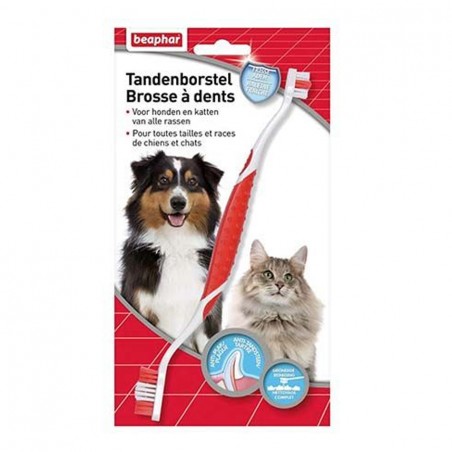 Beaphar Brosse à dents haleine fraîche chien & chat