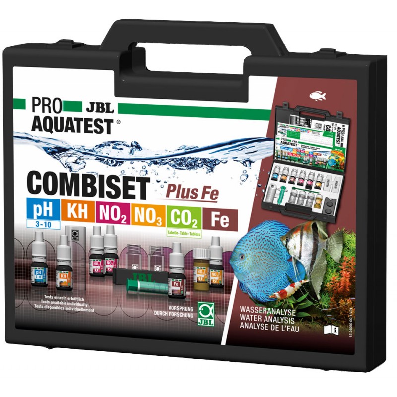JBL CombiSet Fe+ ProAquaTest JBL 4014162240927 Test d'eau