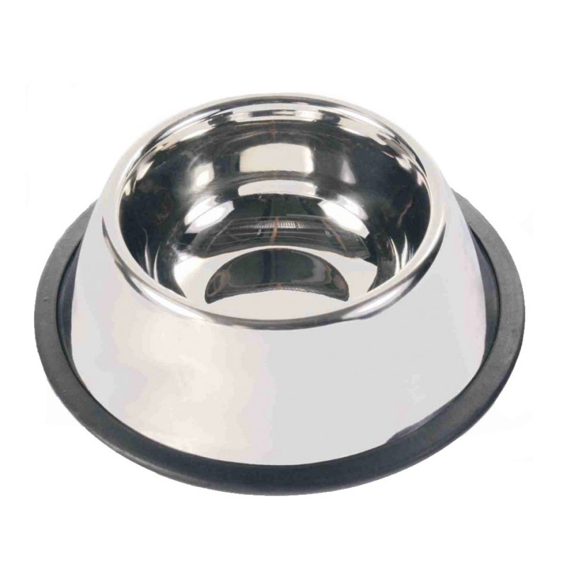 Ecuelle en acier inox chiens à longues oreilles TRIXIE 4011905024882 Ecuelles