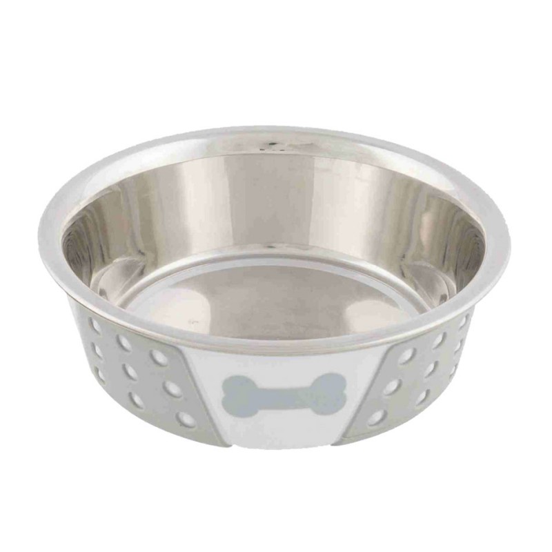 Ecuelle en acier inox os Trixie TRIXIE  Ecuelles