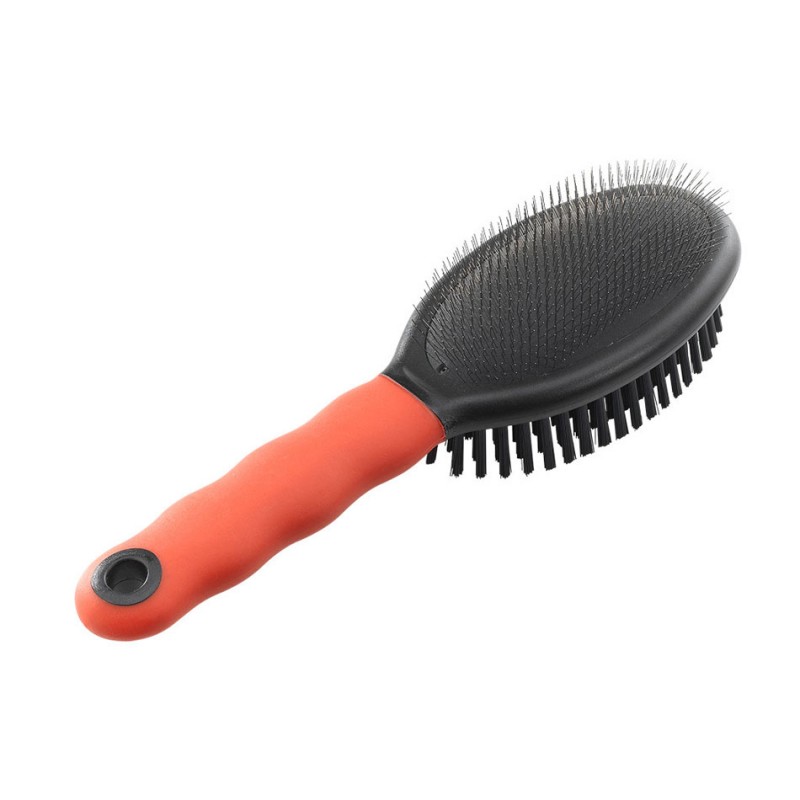 GRO 5950 - BROSSE DOUBLE NYLON / CARDE FERPLAST 8010690056609 Peignes, Brosses, Ciseaux