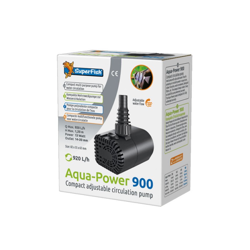 SuperFish Aqua-Power 900 SUPERFISH 8715897305436 Pompe à eau